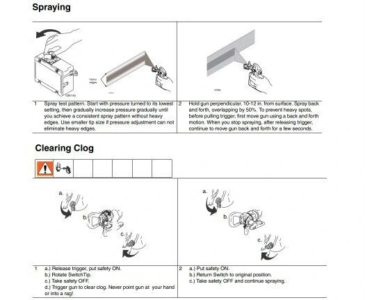 New Hyvst Gasoline Airless Paint Sprayer Spt8200 Honda or Ludwig Engine