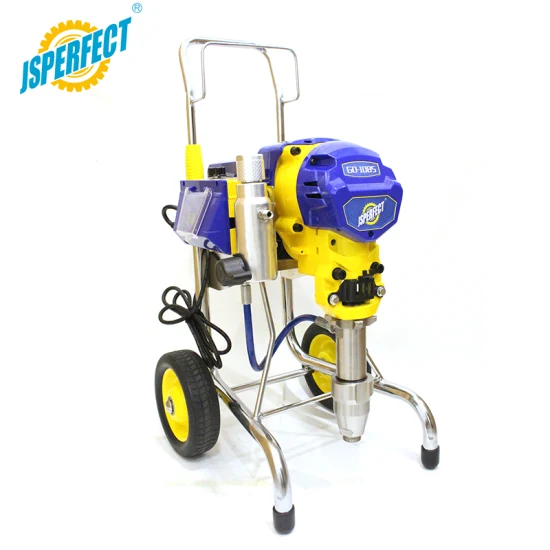 Jsperfect Electric Power Gd1085 2600W 4.3L Bomba de pistão sem escova Pulverizador de tinta sem ar para massa